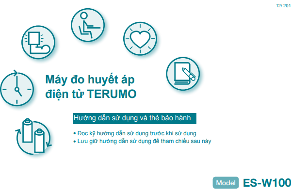 Máy đo huyết áp điện tử Terumo ES-W100